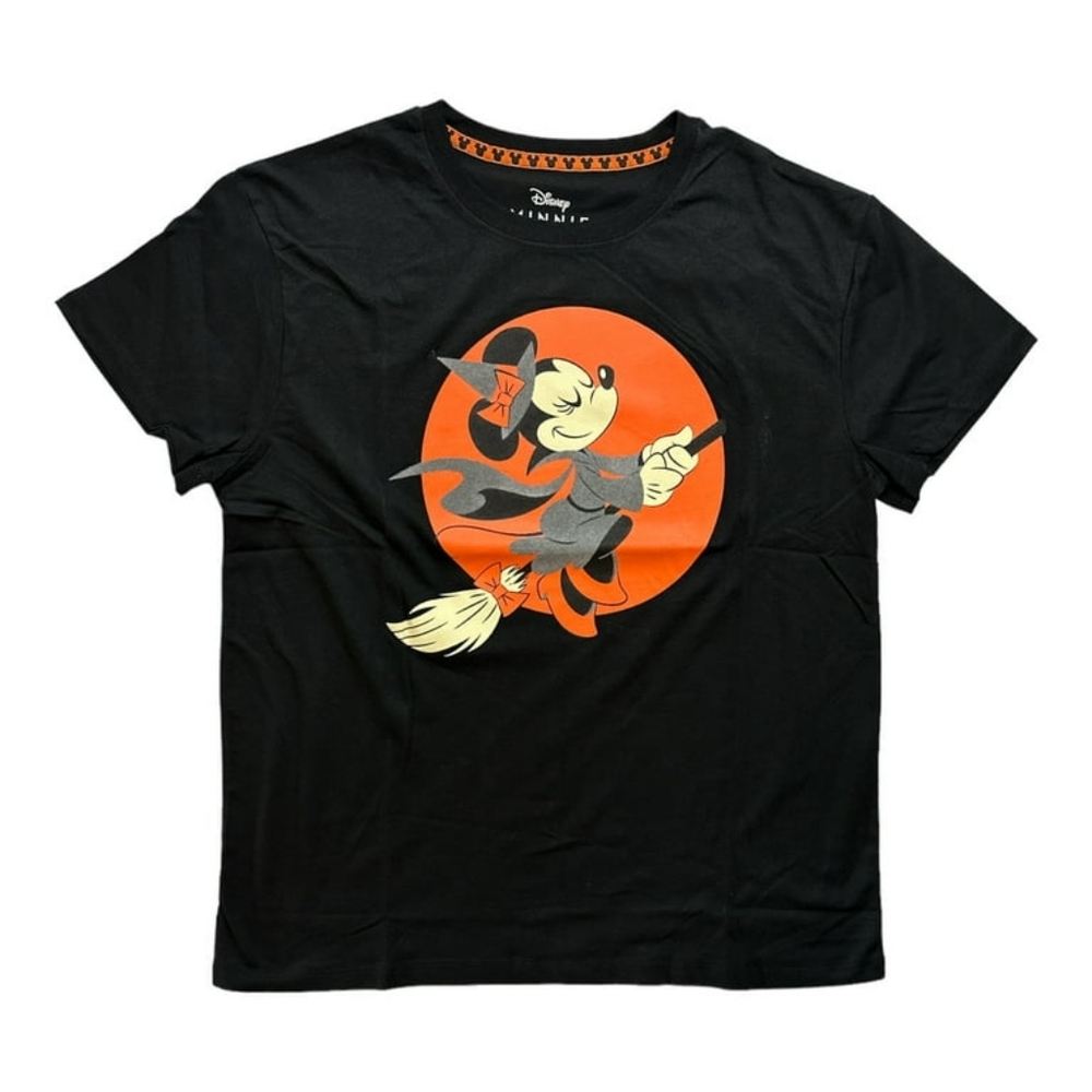 Minnie Girls Glow In The Dark Halloween T-Shirt